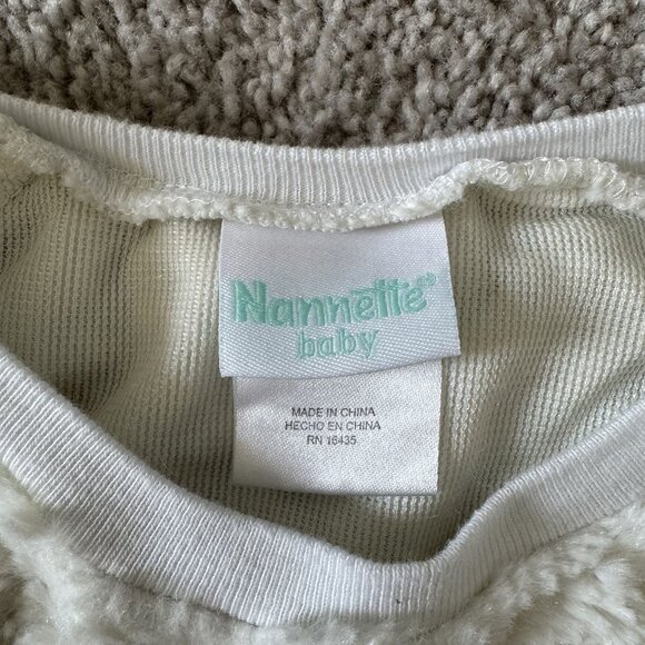Nannette Baby Kids Fuzzy Sparkly Sweatshirts 24m/2T 2pack - Picture 3 of 9
